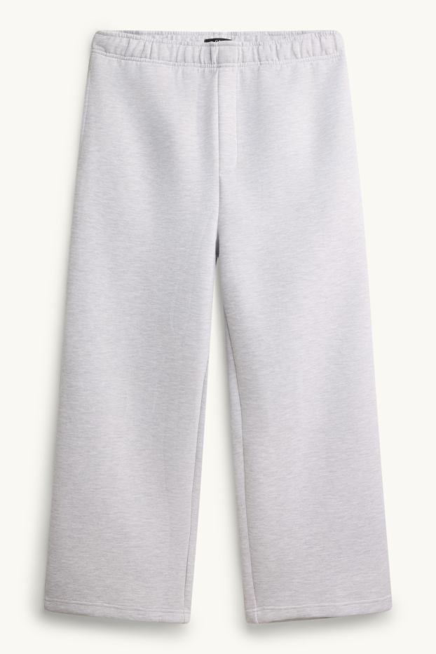 Bărbați - Pantaloni de trening - gri deschis melanj