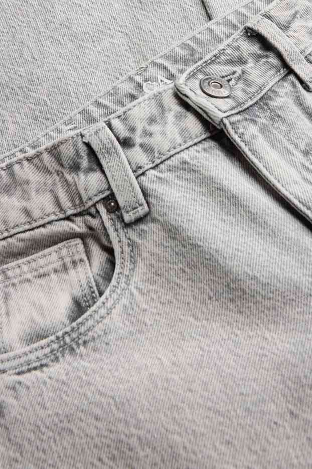 Děti - dívky - Wide leg jeans - džíny - světle šedé