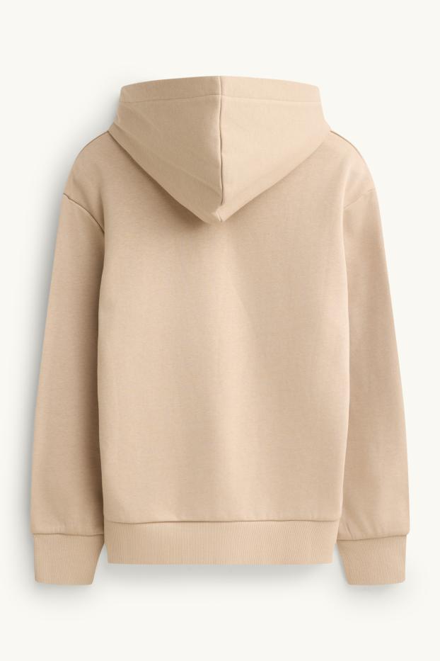 Kinder Jungen - Skater - Hoodie - beige