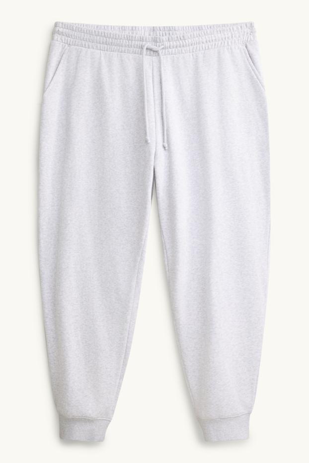 Women - Joggers - light gray-melange