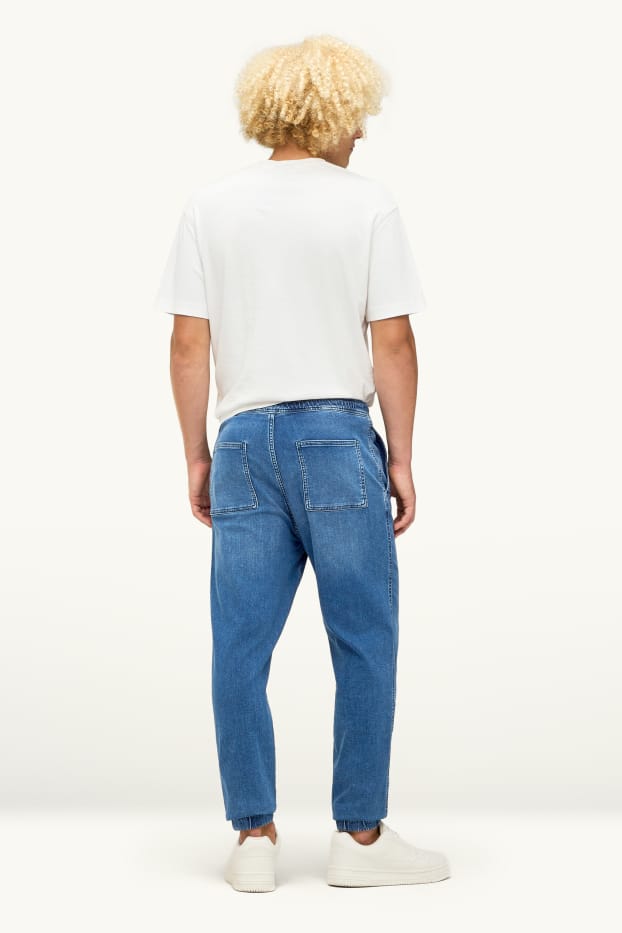 Herren - Tapered Jeans - LYCRA ® - jeansblau
