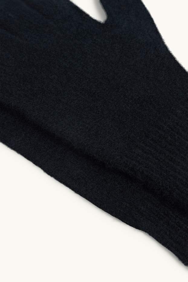Femmes - Gants en cachemire - noir