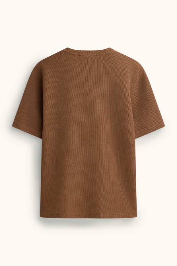 Hommes - T-shirt - marron
