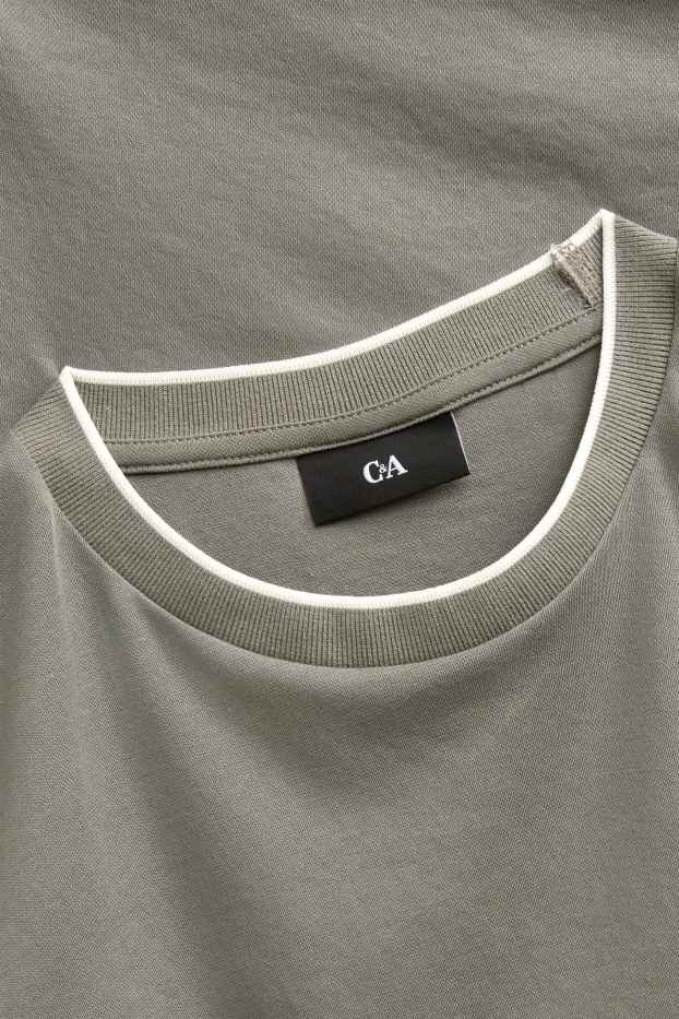 Hommes - T-shirt - regular fit - vert