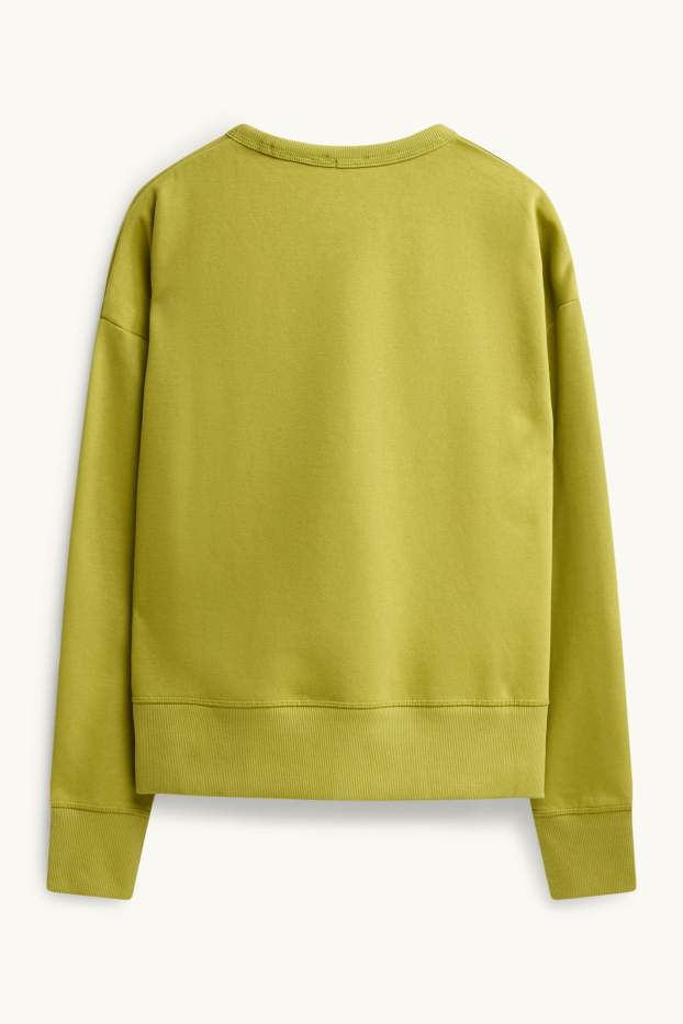 Femmes - Sweat - vert fluo