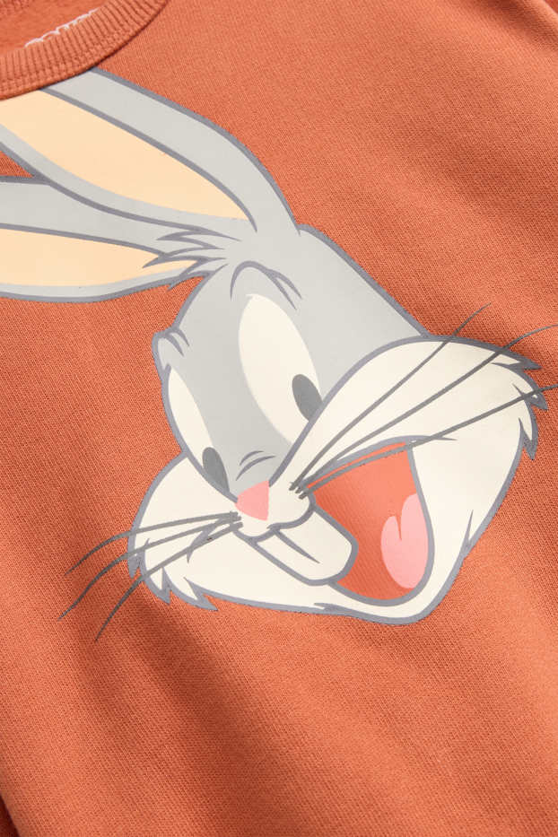 Baby Buben - Bugs Bunny - Baby-Sweatshirt - orange