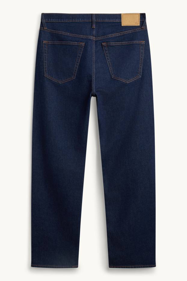 Men - Straight jeans - denim-dark blue