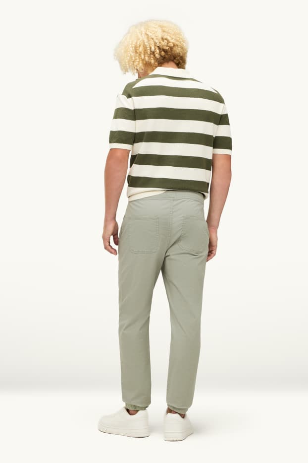 Men - Chinos - tapered fit - green