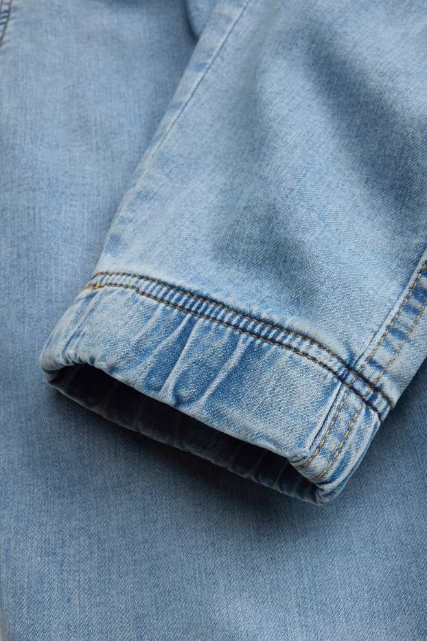 Pánské - Tapered jeans - jog denim - LYCRA® - džíny - světle modré