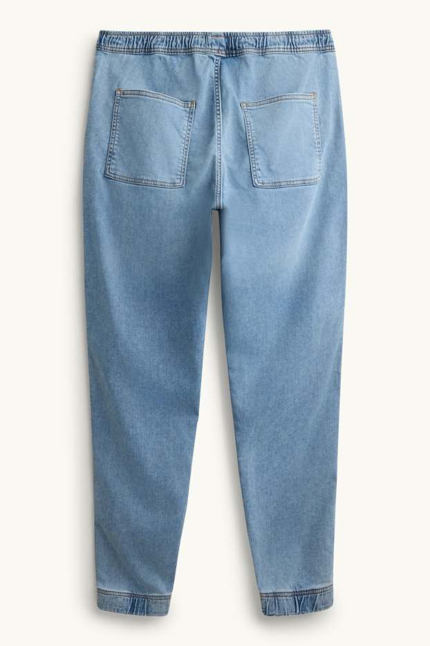 Pánské - Tapered jeans - jog denim - LYCRA® - džíny - světle modré
