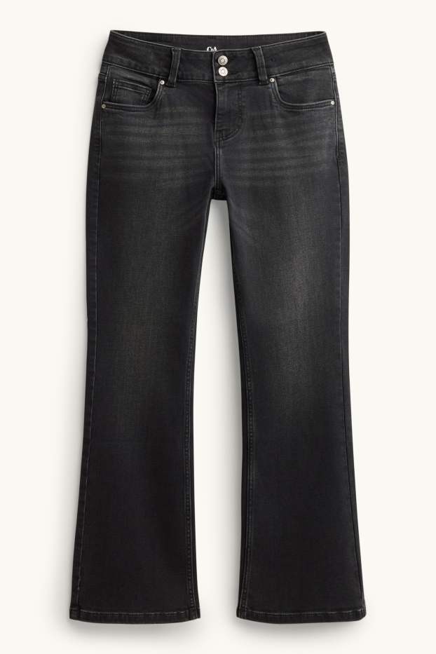 Children Girls - Bootcut jeans - LYCRA® - denim-dark gray