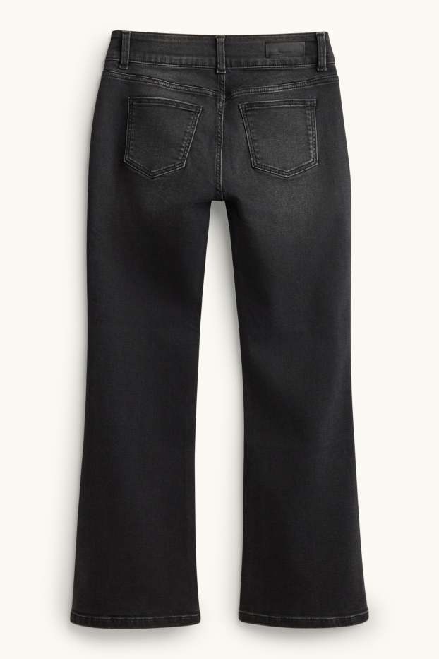Children Girls - Bootcut jeans - LYCRA® - denim-dark gray