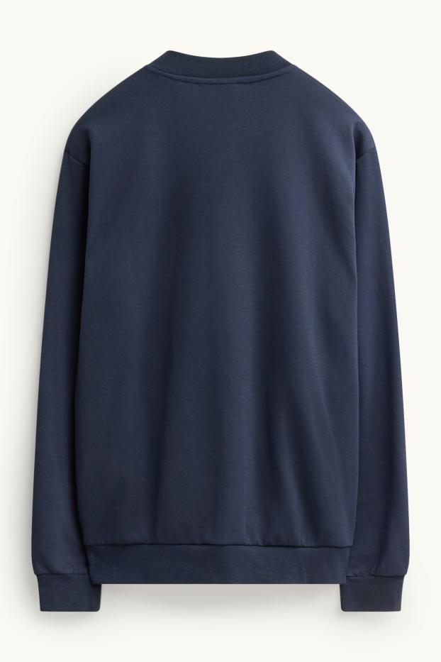 Heren - Sweatvest - blauw