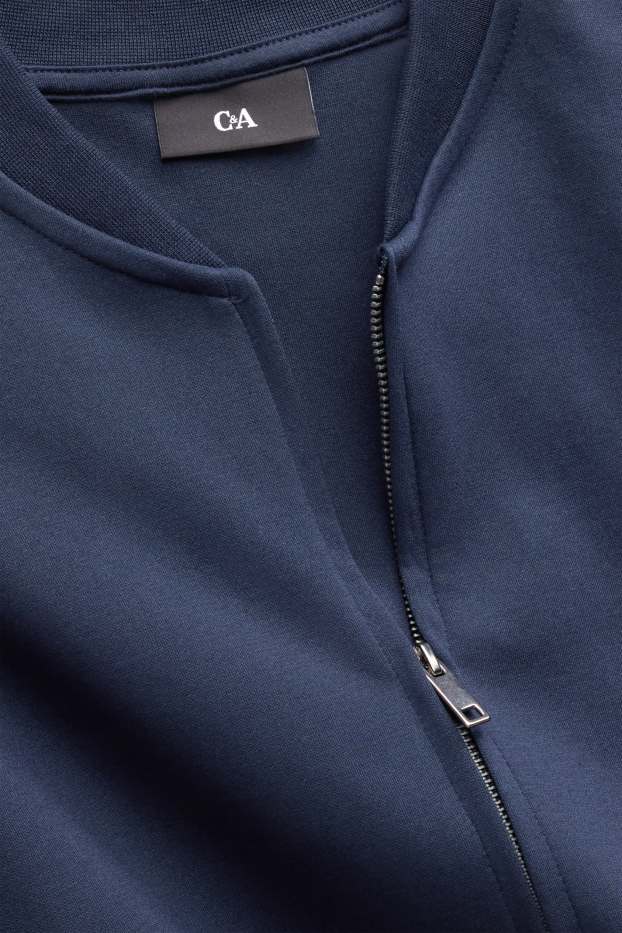 Heren - Sweatvest - blauw
