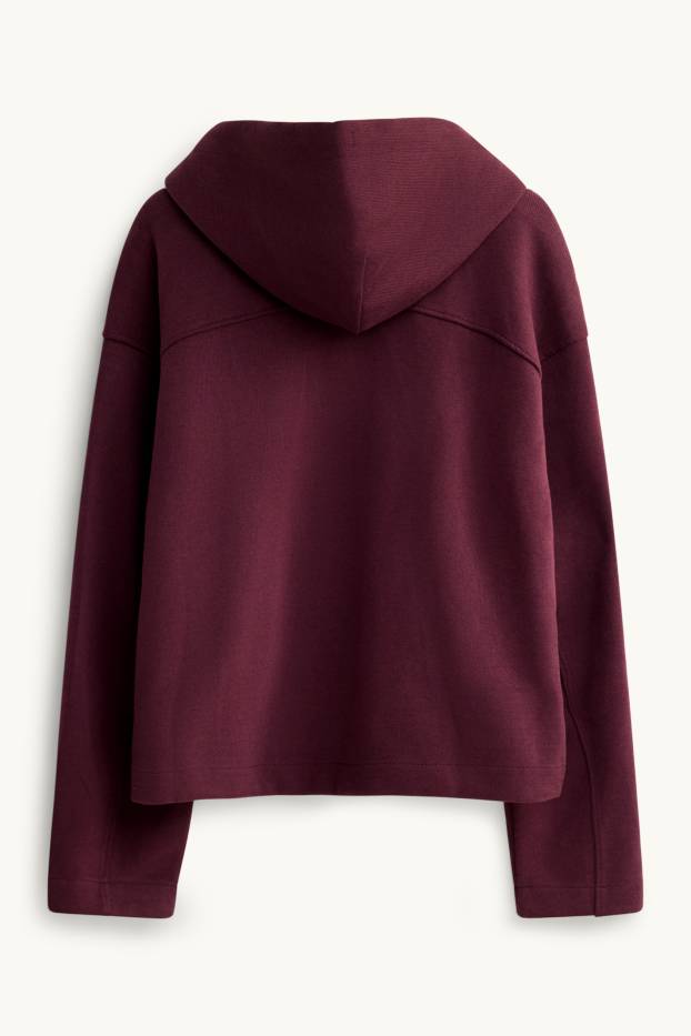 Women - Hoodie - bordeaux