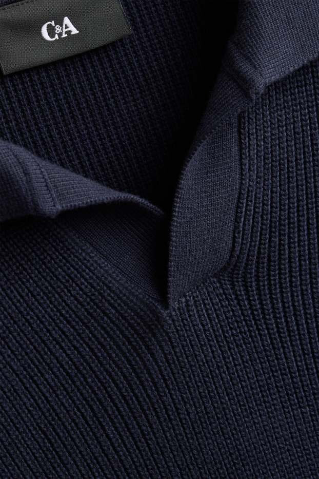 Herren - Pullover - dunkelblau