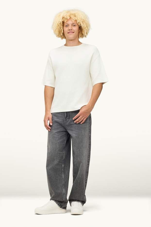Uomo - Baggy jeans - jeans grigio scuro