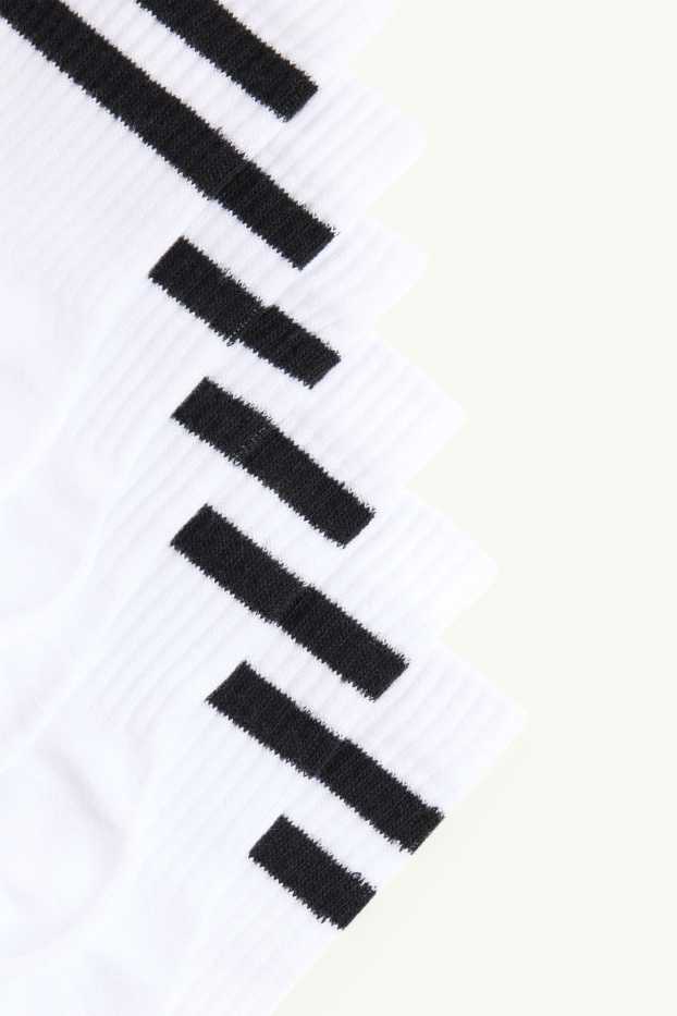 Women - Multipack of 3 - socks - white / black