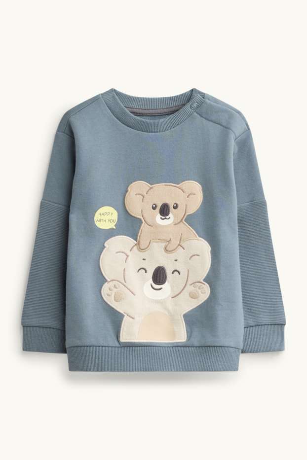Baby Jungen - Koala - Baby-Outfit - 2 teilig - blau
