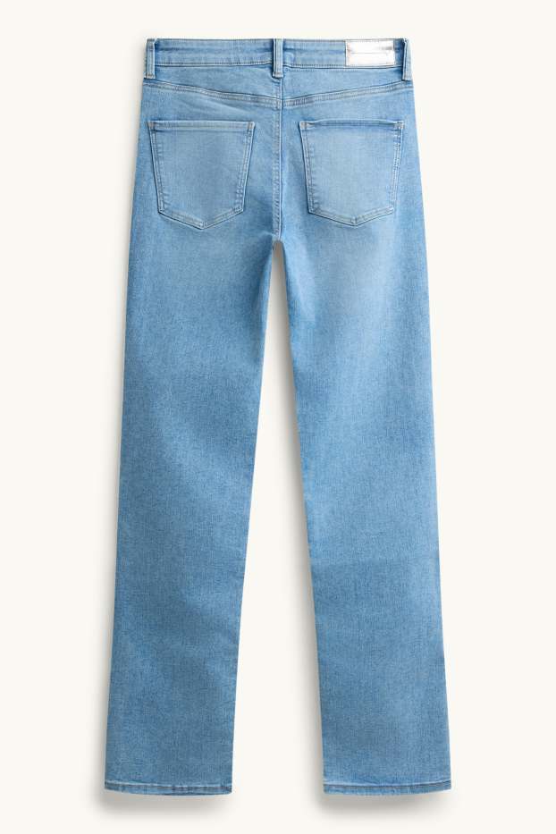 Dames - Straight jeans - mid waist - shaping jeans - LYCRA® - jeanslichtblauw