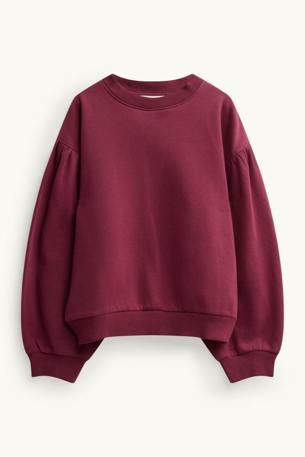 Kinder Mädchen - Sweatshirt - bordeaux