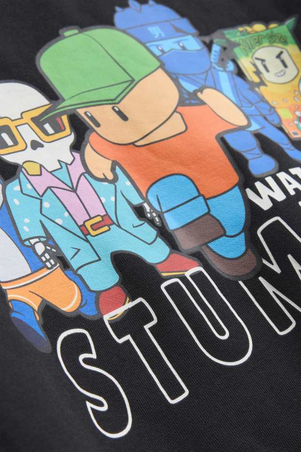 Nen - Stumble Guys - dessuadora - negre