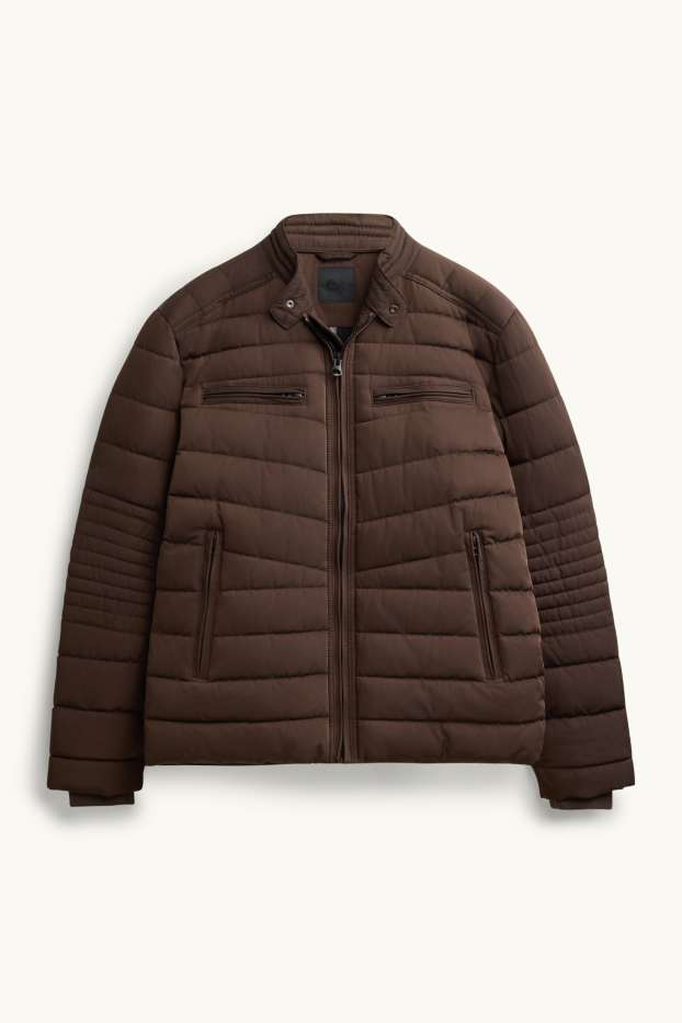 Herren - Steppjacke - braun
