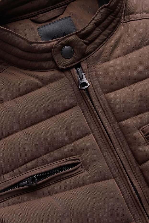 Herren - Steppjacke - braun