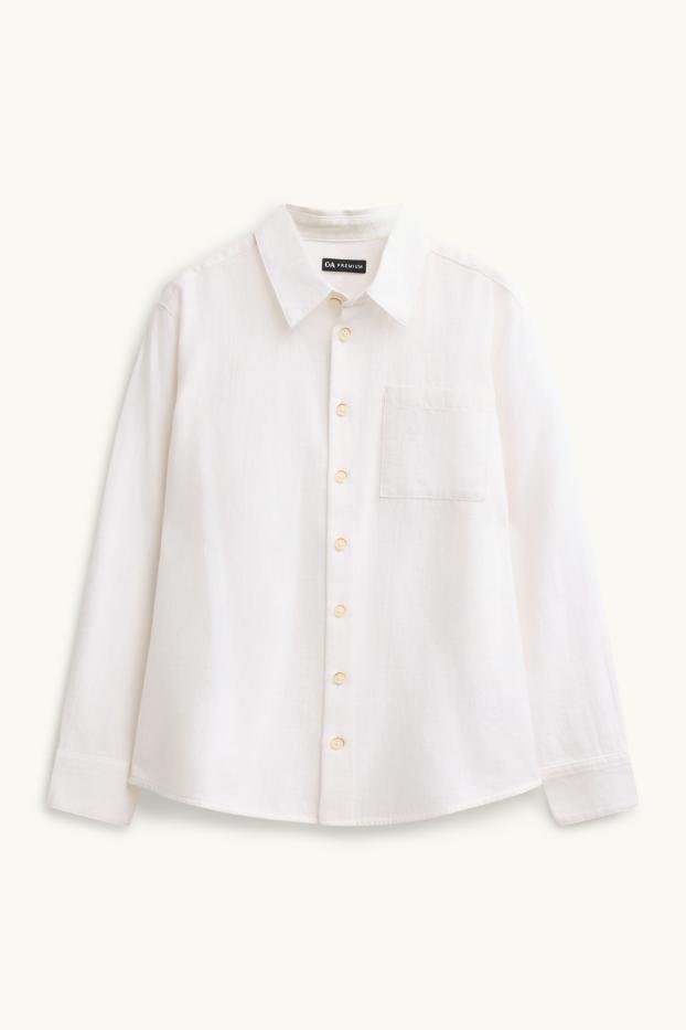 Enfants garçons - Chemise - blanc