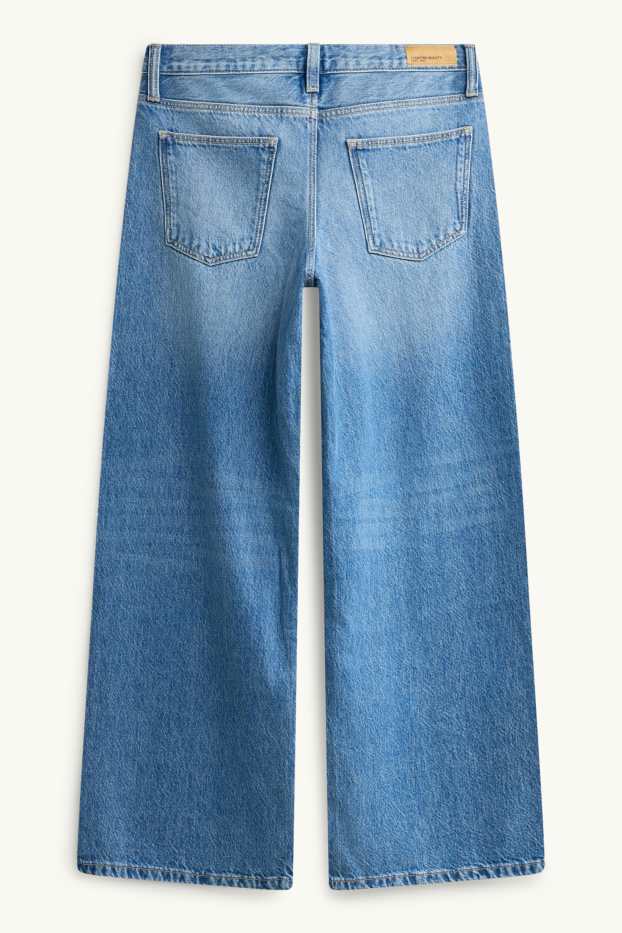 Kinderen: meisjes - Baggy jeans - jeansblauw