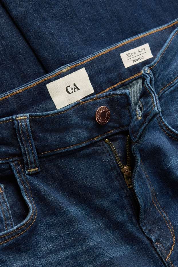 Femmes - Bootcut jean - mid waist - jean bleu