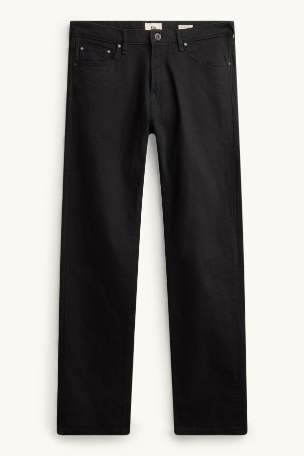 Hommes - Straight jean - LYCRA® - jean gris foncé