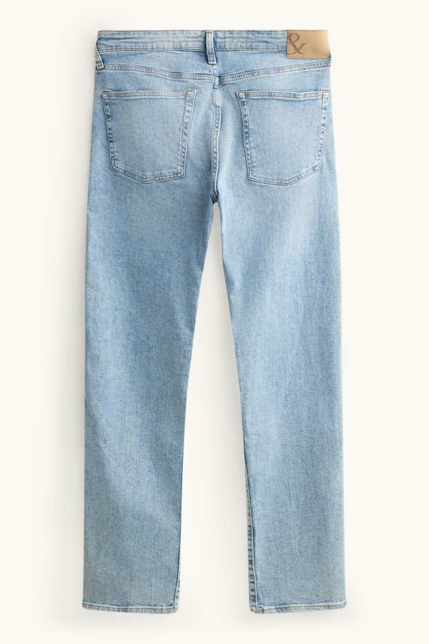 Herren - Straight Jeans - LYCRA® - helljeansblau