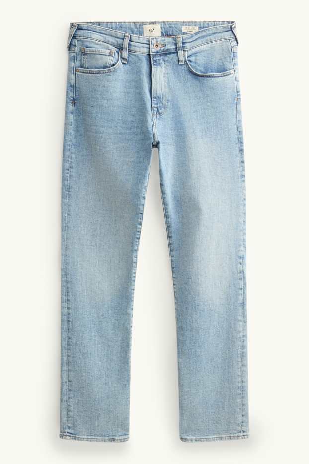 Herren - Straight Jeans - LYCRA® - helljeansblau