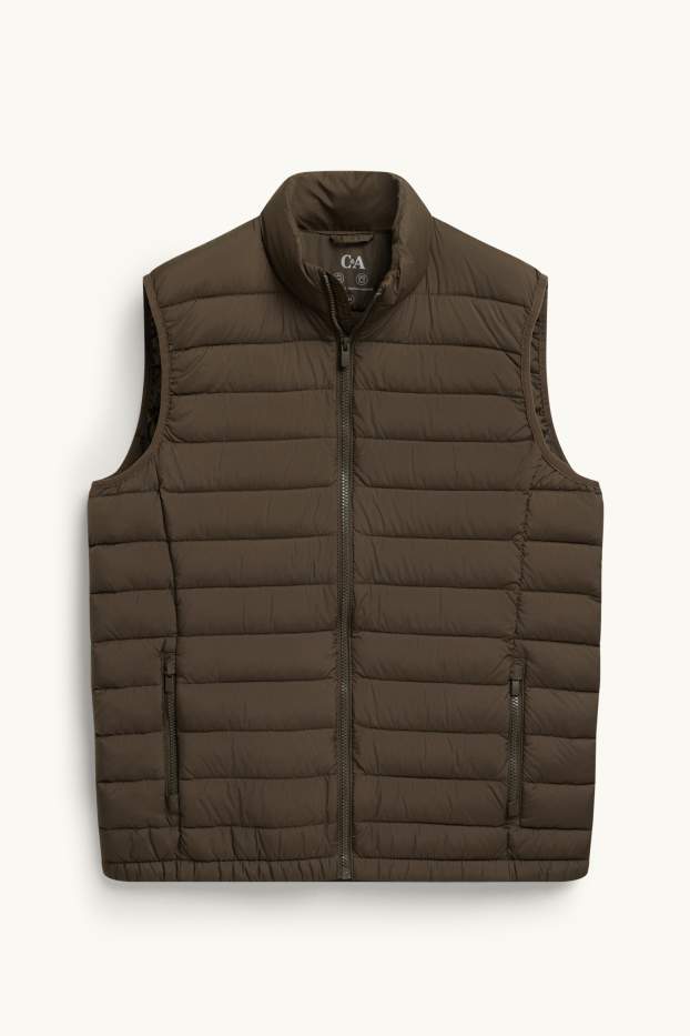 Heren - Bodywarmer - bruin
