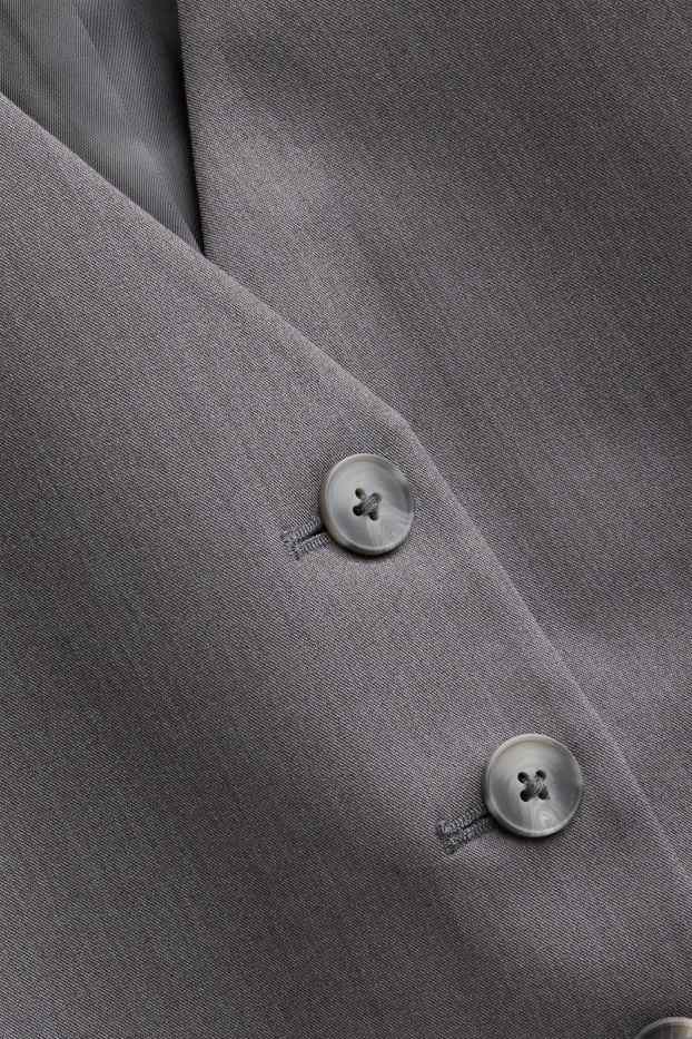 Dames - Business-gilet - regular fit - grijs