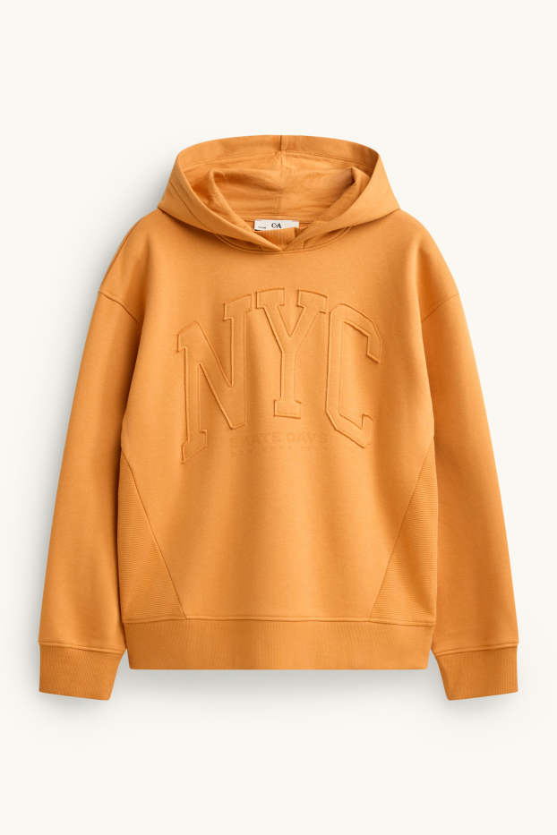 Kinder Jungen - NYC - Hoodie - orange