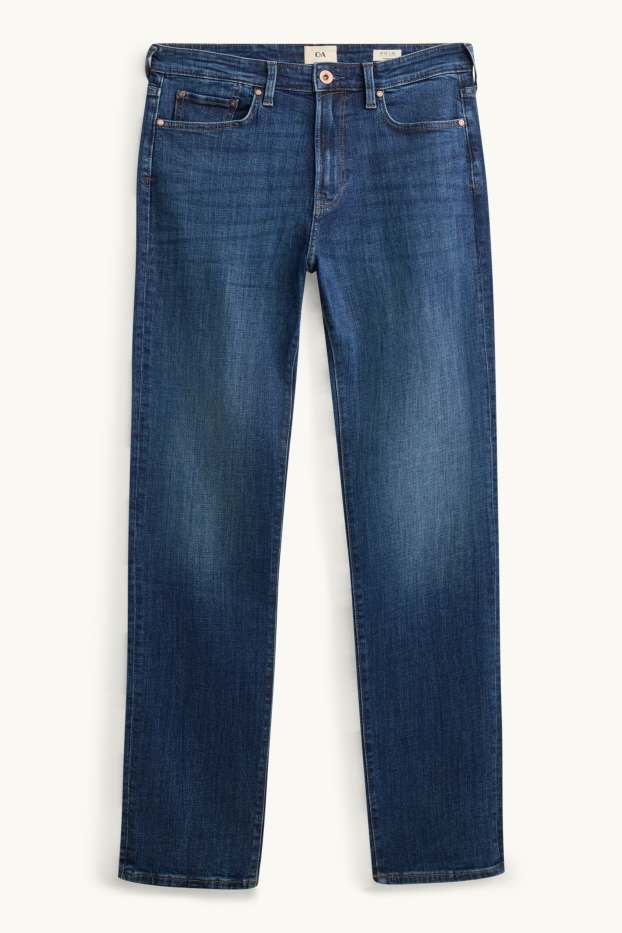 Herren - Straight Jeans - LYCRA® - jeansblau