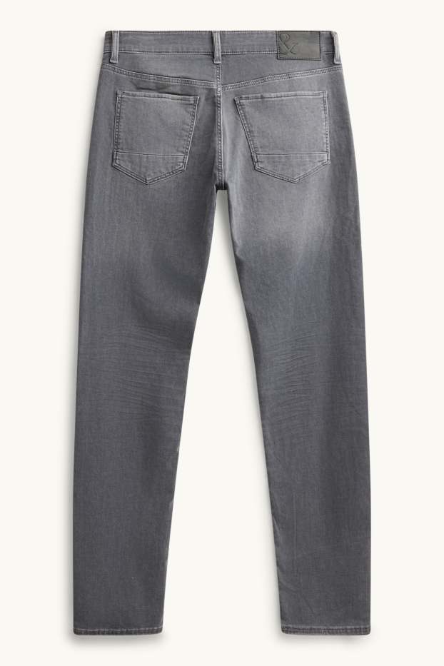 Herren - Slim Jeans - Flex Jog Denim - helljeansgrau