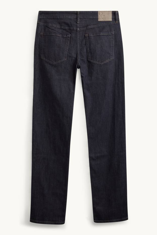 Bărbați - Straight jeans - LYCRA® - denim-gri închis
