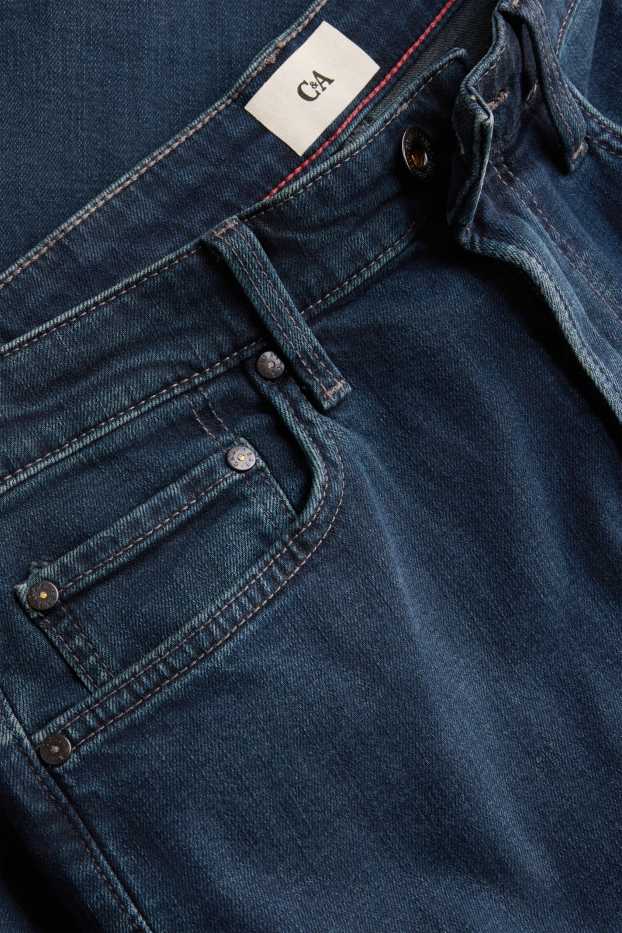 Hommes - Straight jean - LYCRA® - jean bleu foncé
