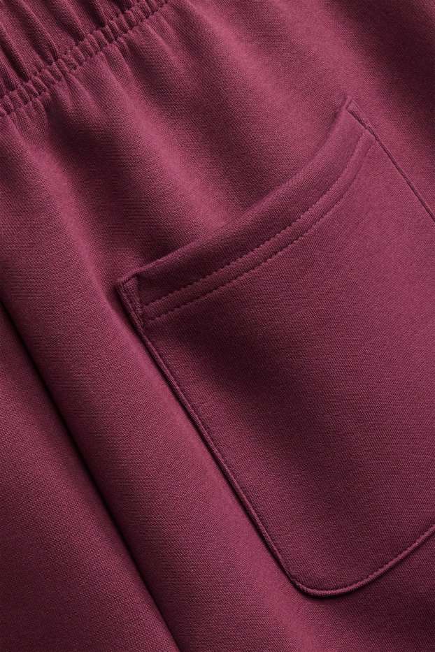 Bărbați - Pantaloni de trening - bordo
