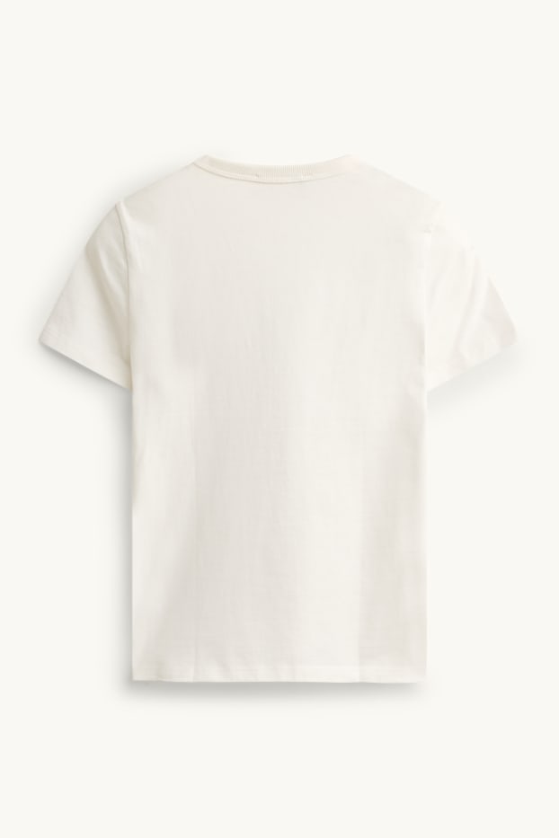 Kinder Mädchen - Kurzarmshirt - weiss
