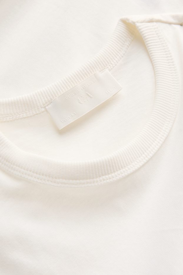 Kinder Mädchen - Kurzarmshirt - weiss