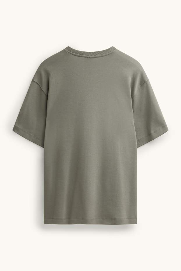 Herren - T-Shirt - Relaxed Fit - grün