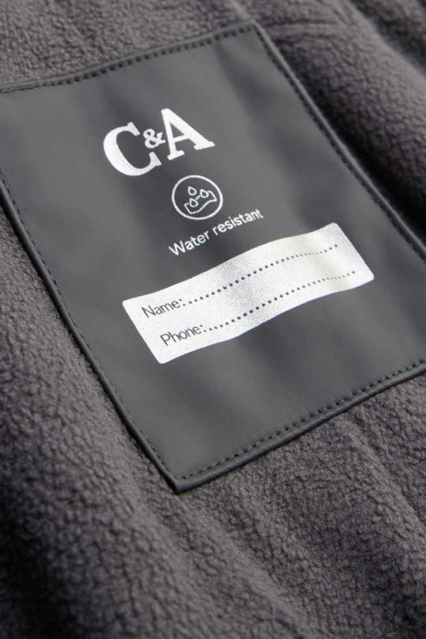 Children Boys - Waterproof trousers - lined - waterproof - anthracite