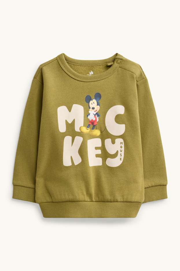 Bébés garçons - Mickey Mouse - tenue bébé - 2 pièces - vert