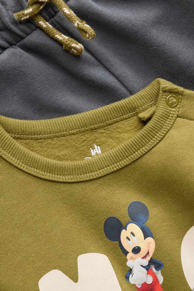 Bébés garçons - Mickey Mouse - tenue bébé - 2 pièces - vert
