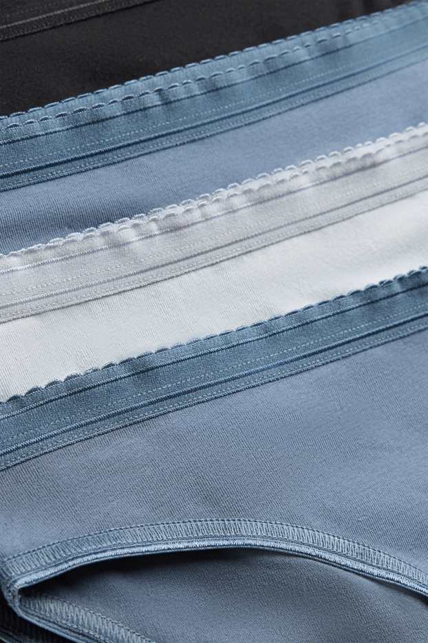 Donna - Confezione da 4 - slip - azzurro