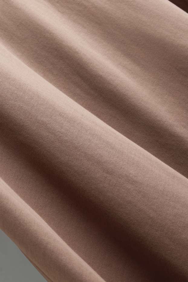 Dámské - Tričko - relaxed fit - taupe